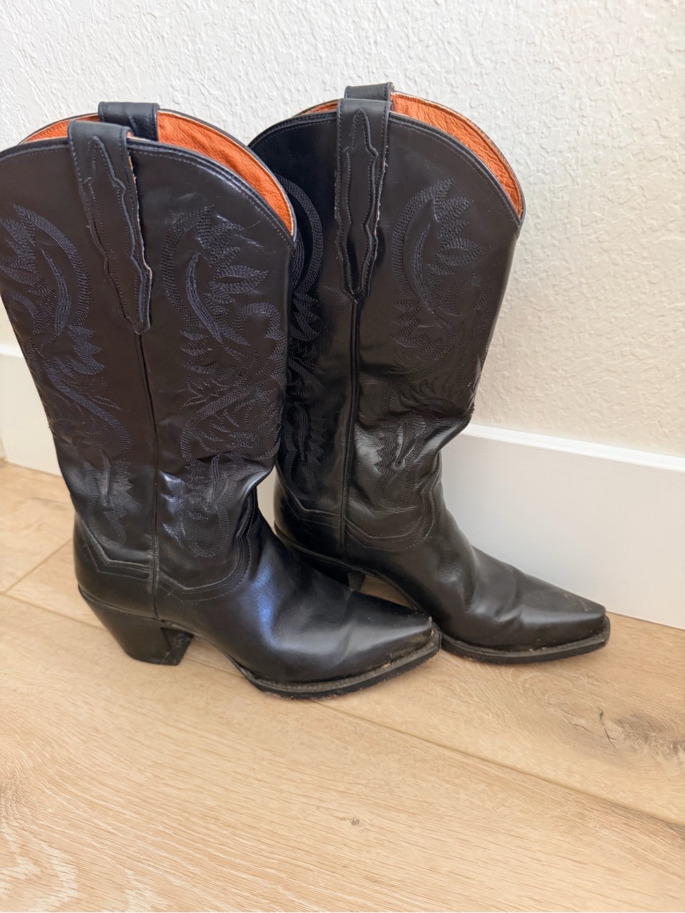 Dan Post leather cowgirl Boots
